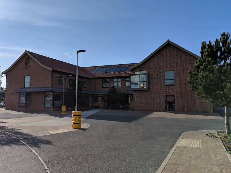 Solebay Healthcare Centre building